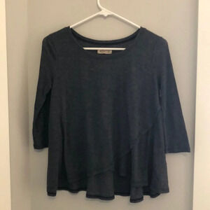 Hollister blue  flowy top size Xs